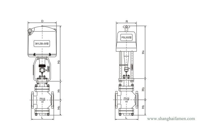 電子式電動(dòng)雙座調(diào)節(jié)閥8