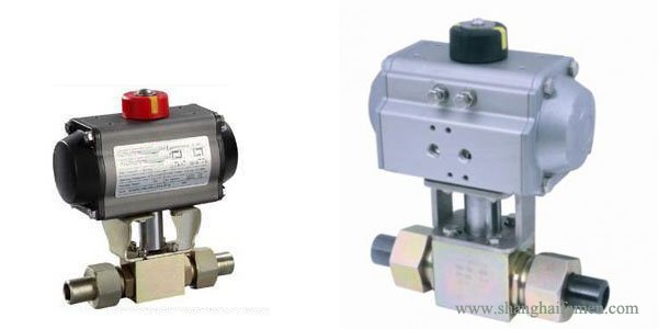 氣動(dòng)卡套式高壓焊接球閥